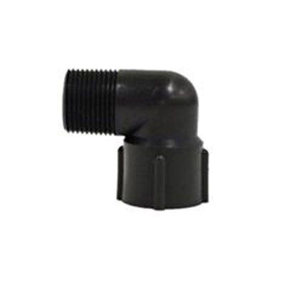 3/4" FPT x 3/4" MPT Street Elbow  90 Degree Poly