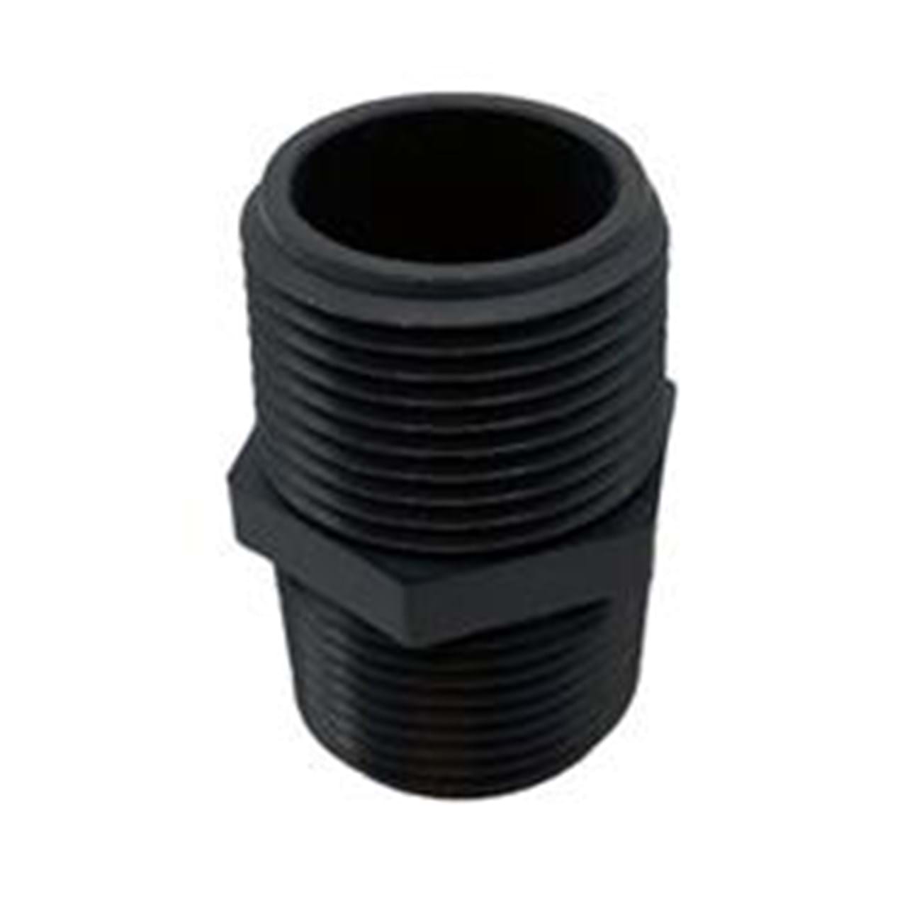 1" MPT x 1" MPT Pipe Nipple - Poly 