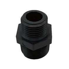 3/4" MPT x 1/2" MPT Reducing Pipe Nipple Poly    