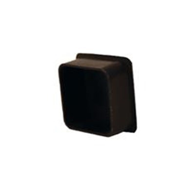 Square Cap Black 3/4"