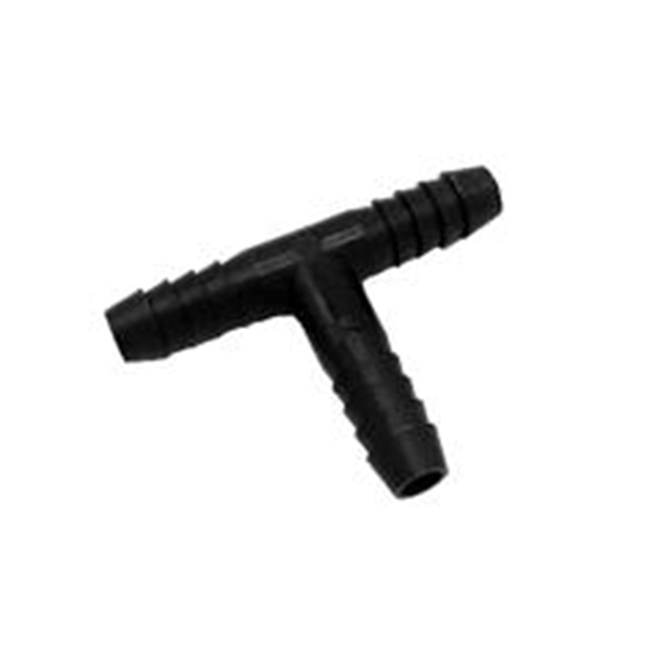 3/8" x 3/8" x 3/8" Poly Hose Barb Tee