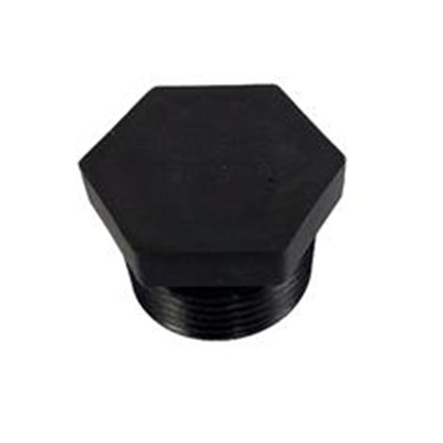 3/4" MPT Hex Head Poly Pipe Plug