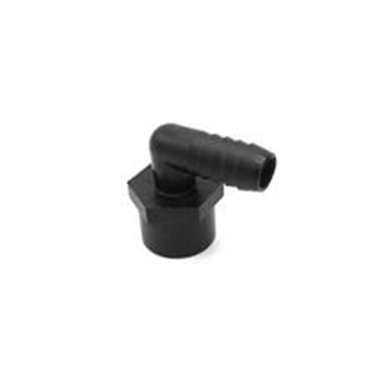 1/2" FNPT x 1/2" Hose Barb Poly 