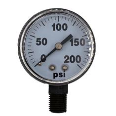 2" Standard Pressure Gauge 0-200 PSI
