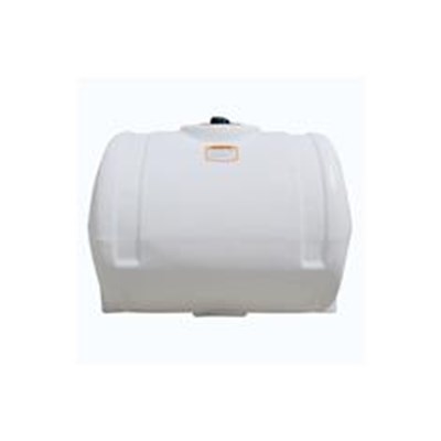 110 Gallon Round Horizontal Tank White 30" x 44" x 38"
