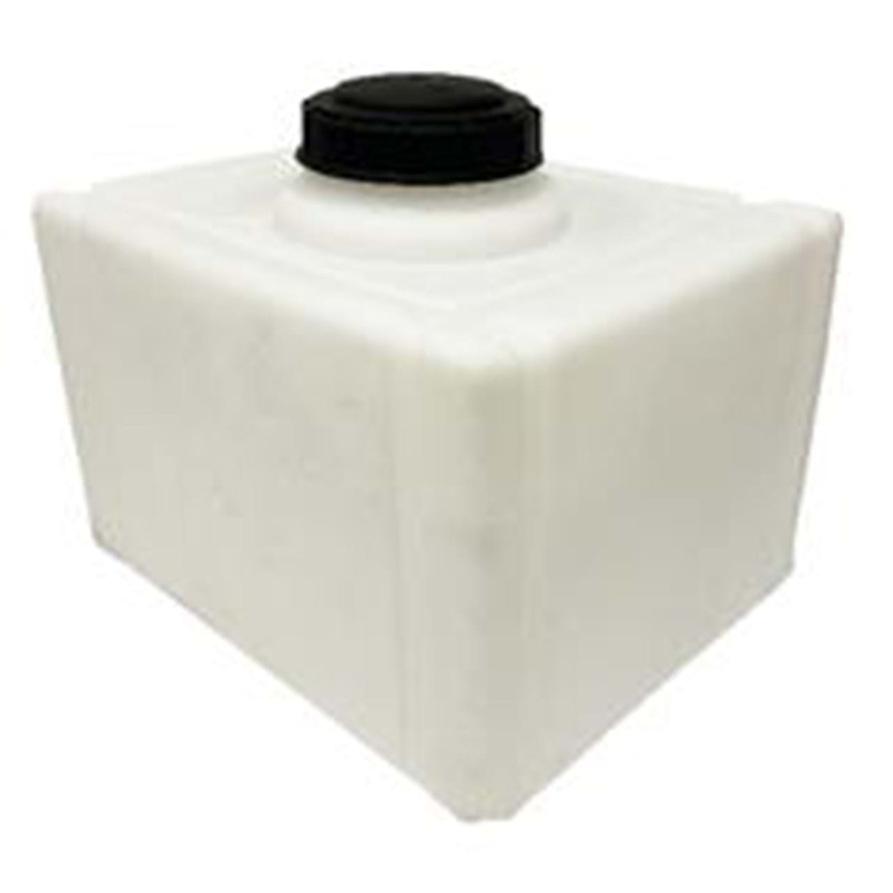 12 Gallon Rectangular Tank with 5" Lid and 3/4" Fitting