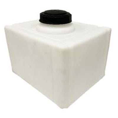 12 Gallon Rectangular Tank with 5" Lid and 3/4" Fitting