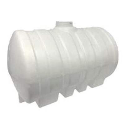 Norwesco 55 Gallon Horizontal Leg Tank Only White 23" x 34" x 26"
