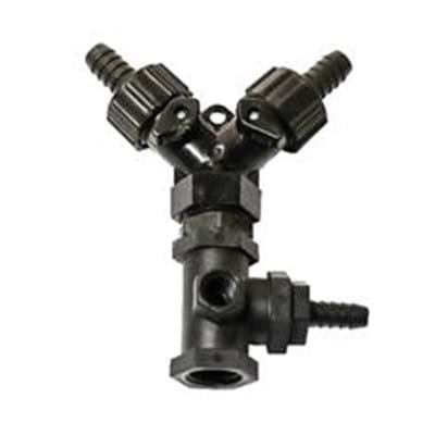 Plumbing Sub-Assembly for Older High Flo 12V Pumps