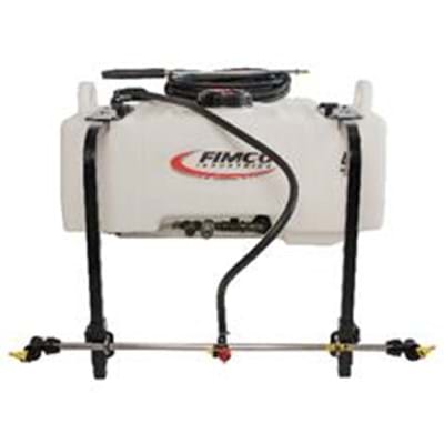 FIMCO 45 Gallon UTV Sprayer 4.5 GPM 3 Nozzle Broadcast Boom