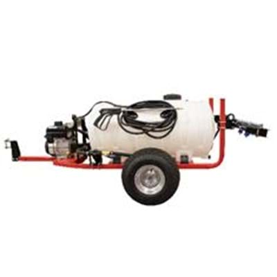 FIMCO 65 Gallon Trailer Sprayer with 4 Roller Pump and 7 Nozzle Boom