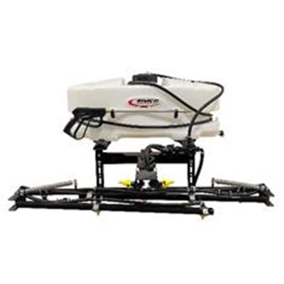 FIMCO 25-Gallon 12 Volt Lawn & Garden ATV Dual Boom Sprayer w/ 7-Nozzle Boom and XT010 Broadcast Assembly