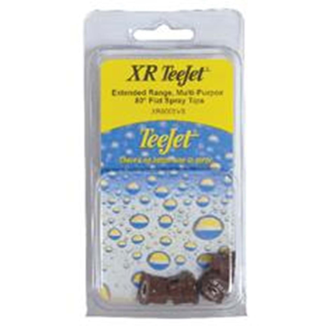 TeeJet XR8005VS Extended Range Tip 4 Pack