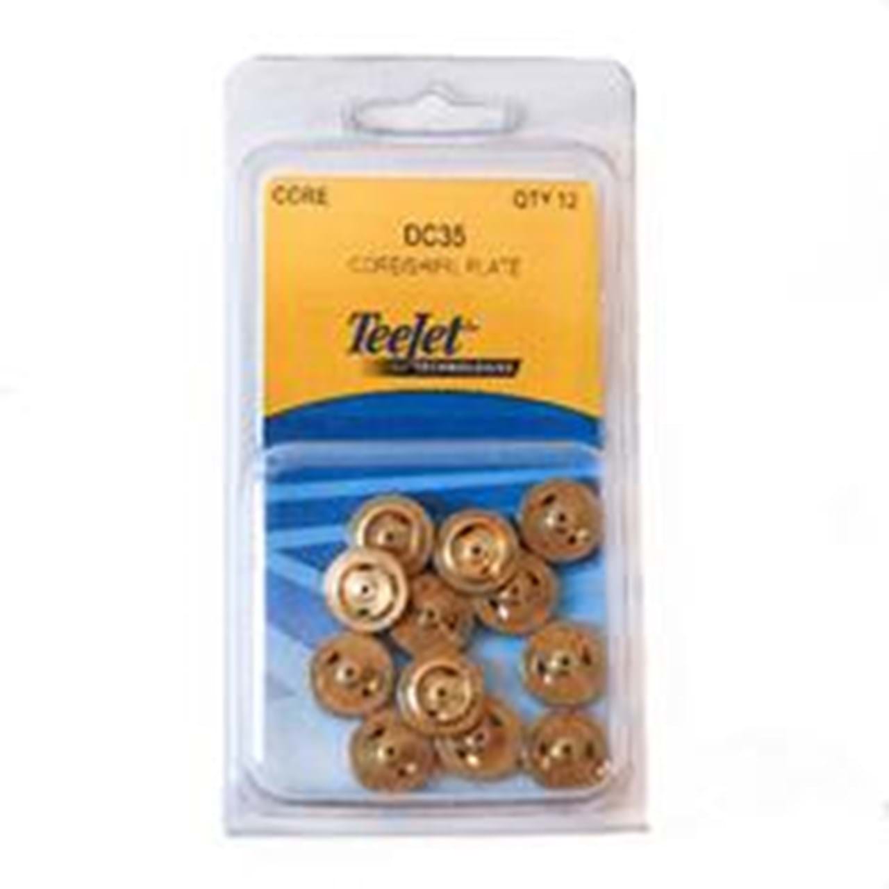 TeeJet DC35 Disc Core - Brass 12 Pack