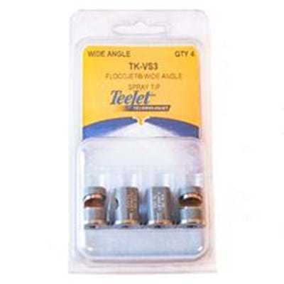 TeeJet TK-VS3 FloodJet Tip - Gray 4 Pack