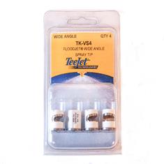 TeeJet TK-VS7.5 FloodJet Tip - Light Green 4 Pack