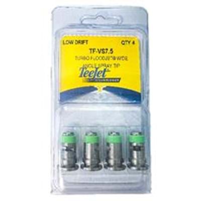 TeeJet TK-VS7.5 FloodJet Tip - Light Green 4 Pack