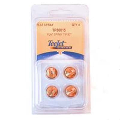 TeeJet 80015 Flat Fan Brass Spray Tip 4 Pack