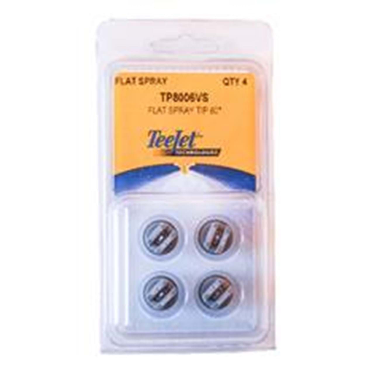 TeeJet 8006 Flat Fan VisiFlo Spray Tip 4 Pack