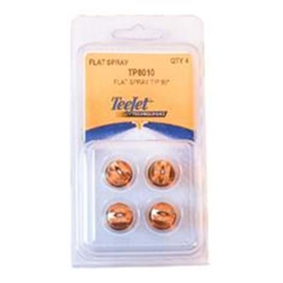 TeeJet 8010 Flat Fan Brass Spray Tip 4 Pack