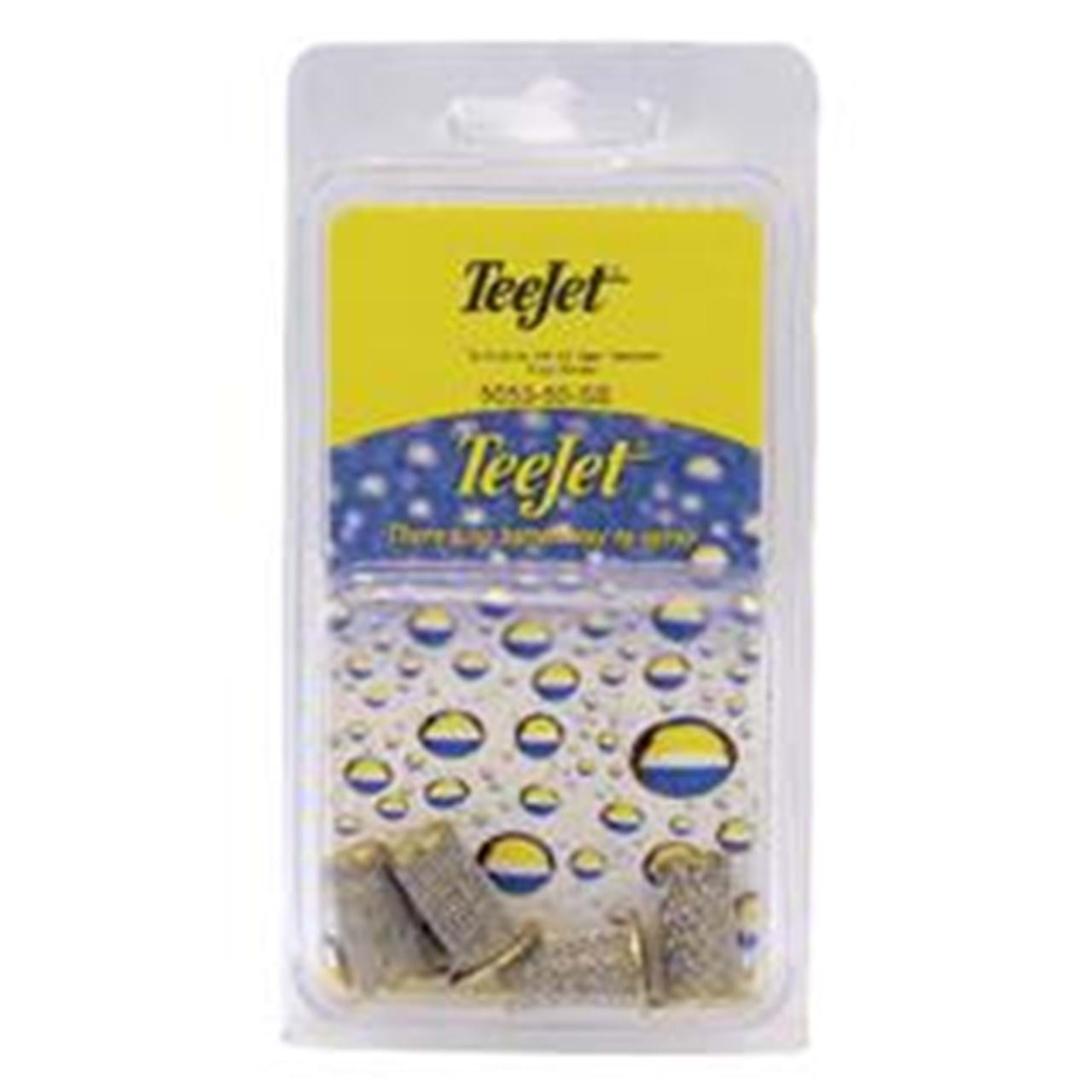 TeeJet Brass Tip Strainer 50 Mesh 4 Pack