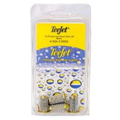 TeeJet Tip Strainer 50 Mesh with 5PSI Check Valve 4 Pack