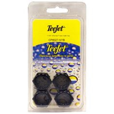 TeeJet Threaded Nylon Nozzle Cap 4 Pack