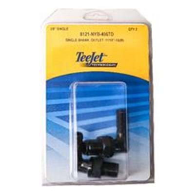 TeeJet 8121-NYB-406TD Hose Shank Adapter 2 Pack