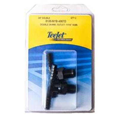 TeeJet 8120-NYB-406TD Hose Shank Adapter 2 Pack