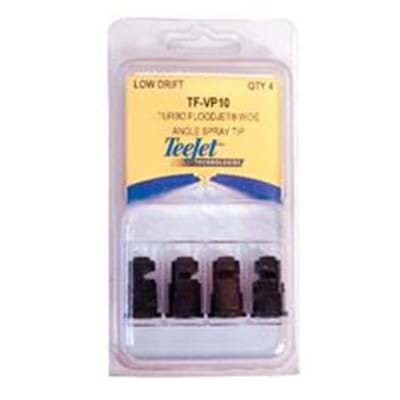 TeeJet Turbo FloodJet VP Tip Black 4 Pack