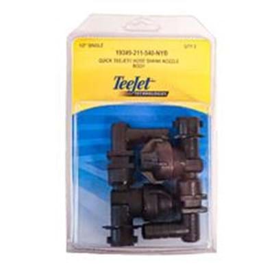 TeeJet 1/2" Diaphragm Check Single Nozzle Body 2 Pack