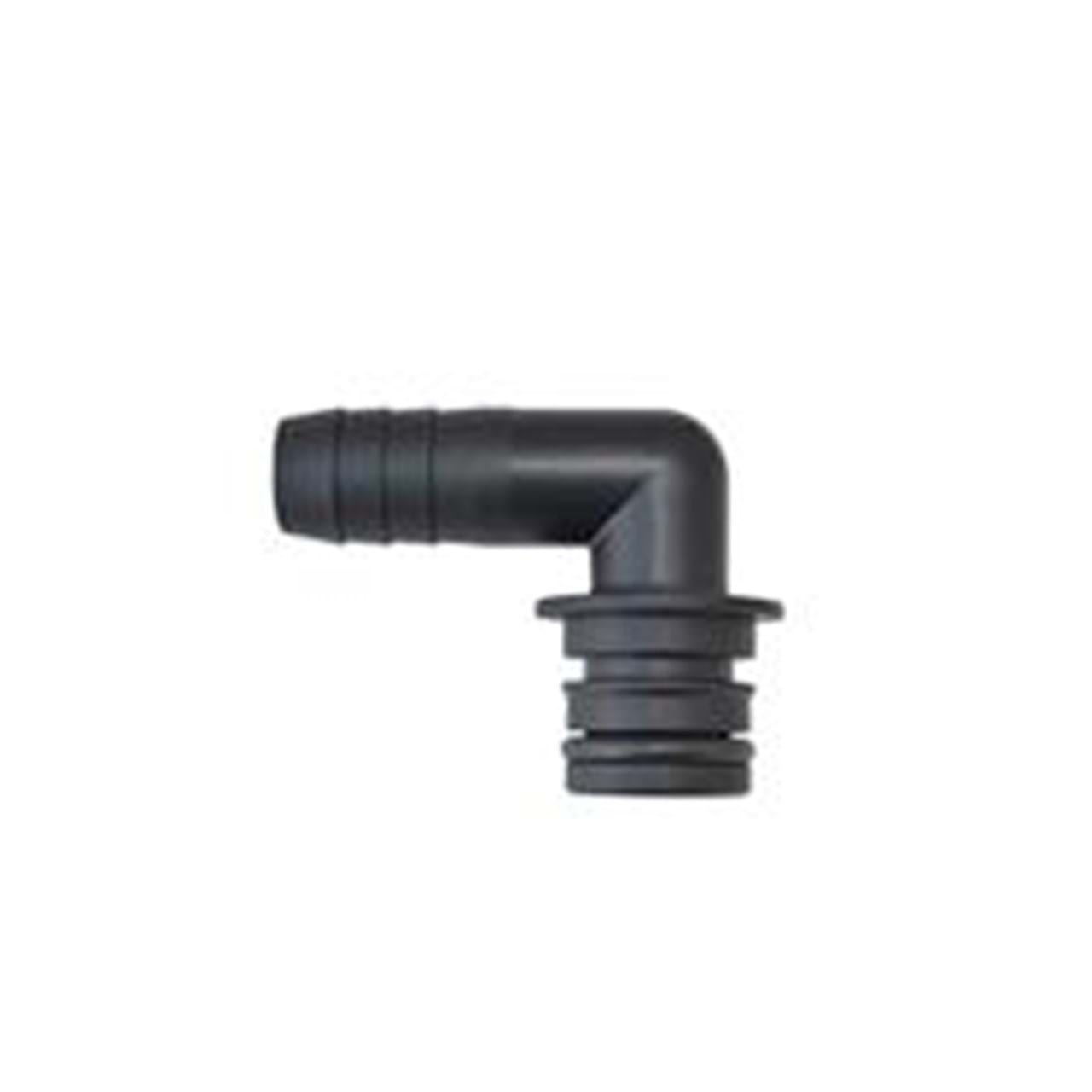 Workhorse Elbow Quick Disconnect x 1/2" Hose Barb