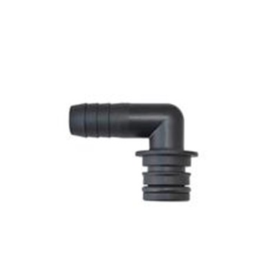 Workhorse Elbow Quick Disconnect x 1/2" Hose Barb