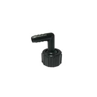 WORKHORSE FLAT SEAT SWIVEL X 3/8" ELBOW HOSE BARB