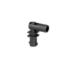NOZZLE BODY CROSS 3/8IN W/ QUICK OUTLET