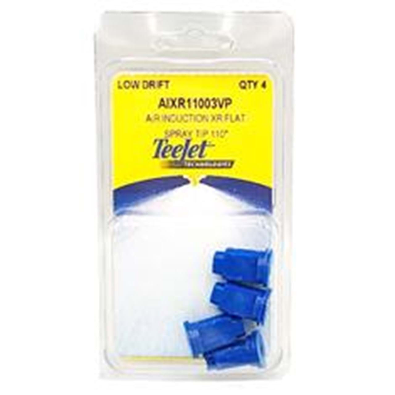 Teejet AIXR11003-VP Extended Range Air Induction Blue Tip 4 Pack
