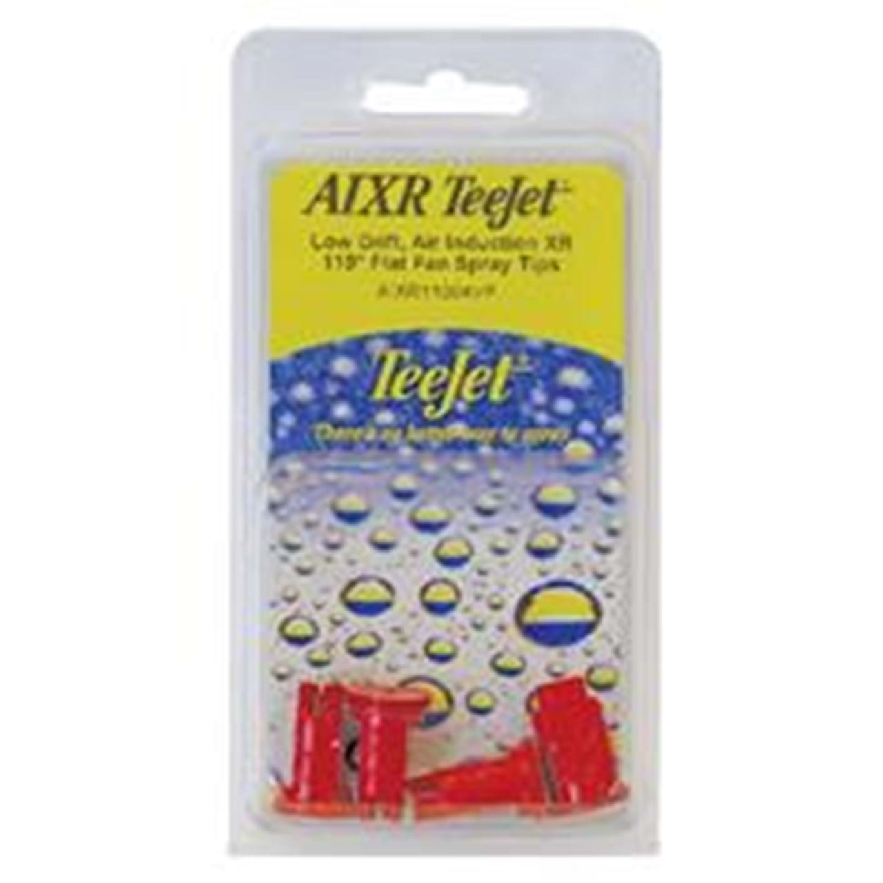 Teejet AIXR11004-VP Extended Range Air Induction Red Tip 4 Pack