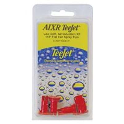 Teejet AIXR11004-VP Extended Range Air Induction Red Tip 4 Pack