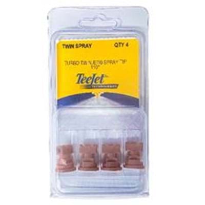 TeeJet TTJ60-11005-VP Turbo TwinJet Tip 4 Pack
